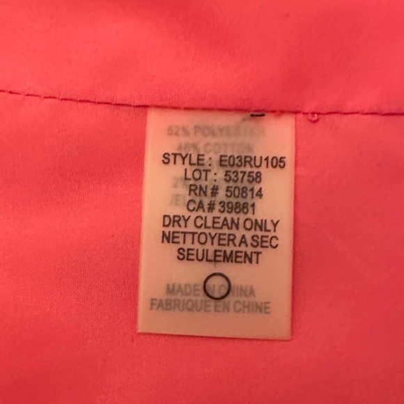 Elie Tahari Pink Paisley Tailored Blazer – Elegant Designer Jacket (Size 4) - Picture 14 of 16